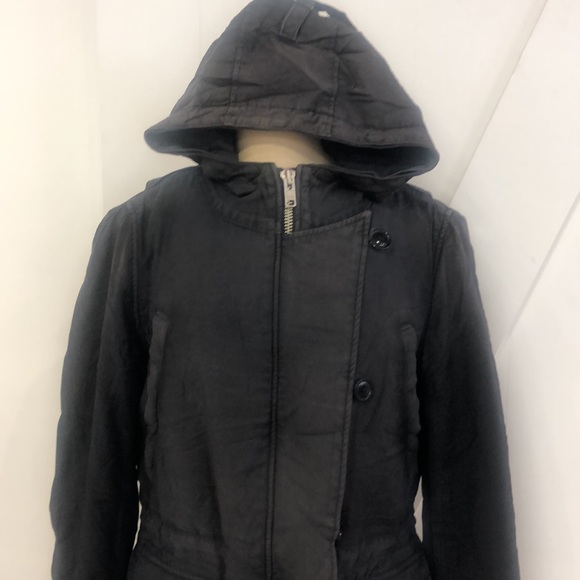 COH removable fleece lined army jacket. ** sun faded ** - Picture 2 of 7